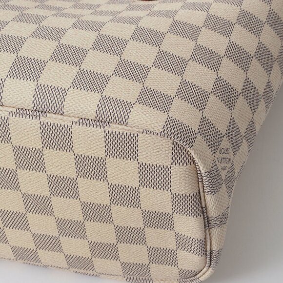 LOUIS VUITTON Brown Damier Neverfull PM Tote Bag - Picture 4 of 10